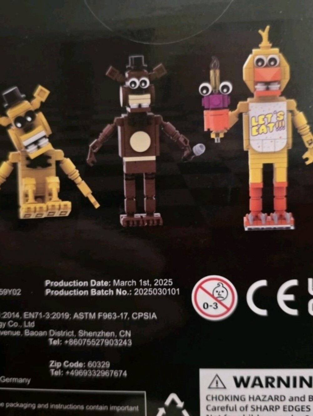 FNAF Five Nights at Freddy's building blocks #fnaf #lego - Picture 13 of 13